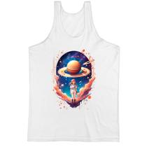 Camiseta Regata Planeta Satuno Menina Anime Camiseta Regata Planeta Satuno Menina Anime