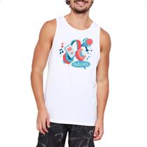 Camiseta Regata Podcast elementos
