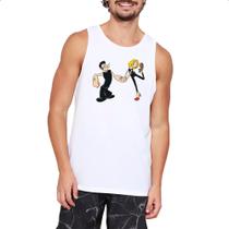 Camiseta Regata Popeye Grease Parodia