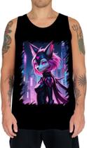 Camiseta Regata Raposa Humanóide Vaporwave 11
