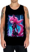 Camiseta Regata Raposa Humanóide Vaporwave 7