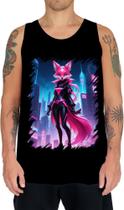 Camiseta Regata Raposa Humanóide Vaporwave 8