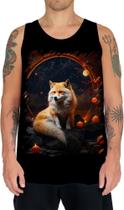 Camiseta Regata Raposa Japonesa Kitsune Lenda 4 Camiseta Regata Raposa Japonesa Kitsune Lenda 4