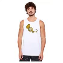 Camiseta Regata Relogio antigo de bolso