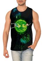 Camiseta Regata Rick And Morty Full Print Ref:643