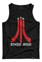 Camiseta Regata River Raid Atari Game Retrô Camisa Anos 80