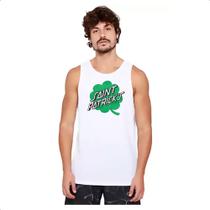 Camiseta Regata Saint Patricks Day drinking