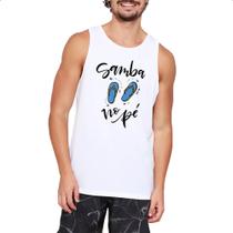 Camiseta Regata Samba no pe Camiseta Regata Samba no pe