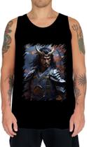 Camiseta Regata Samurai Espectral Trevas Japão Era Edo 4 Camiseta Regata Samurai Espectral Trevas Japão Era Edo 4