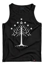 Camiseta Regata Senhor Dos Anéis Árvore De Gondor Filme Geek