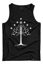 Camiseta Regata Senhor Dos Anéis Árvore De Gondor Filme Geek Camiseta Regata Senhor Dos Anéis Árvore De Gondor Filme Geek
