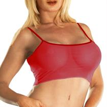 Camiseta regata SHERRYLO Mesh Sheer Crop Tops para mulheres no verão Camiseta regata SHERRYLO Mesh Sheer Crop Tops para mulheres no verão