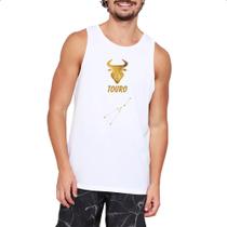Camiseta Regata Signo Touro Constelacao Dourada Camiseta Regata Signo Touro Constelacao Dourada