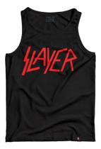 Camiseta Regata Slayer Camisa Banda Metal Blusa Rock