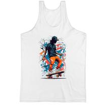 Camiseta Regata Street Skate Splash Art