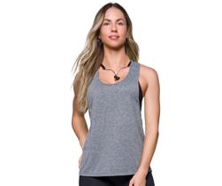 Camiseta Regata Super Cavada Feminina Dry Fit Fitness Selene