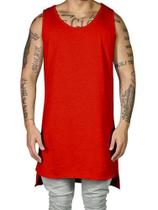 Camiseta Regata Swag Lisa Longline Style Camiseta Regata Swag Lisa Longline Style