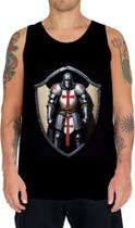 Camiseta Regata Templário Medieval Cruzadas 3 Camiseta Regata Templário Medieval Cruzadas 3