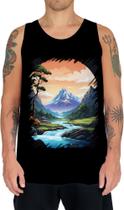 Camiseta Regata Templo Budista Anime Buda 10 Camiseta Regata Templo Budista Anime Buda 10