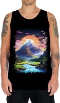 Camiseta Regata Templo Budista Anime Buda 3 Camiseta Regata Templo Budista Anime Buda 3