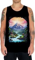 Camiseta Regata Templo Budista Anime Buda 8 Camiseta Regata Templo Budista Anime Buda 8