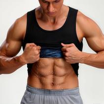 Camiseta Regata Térmica Queima Gordura Calorias Camisa Masculino