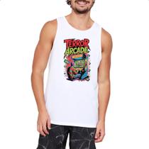 Camiseta Regata Terror Arcade Camiseta Regata Terror Arcade