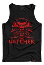 Camiseta Regata The Witcher Geralt De Rívia Blusa Série Game