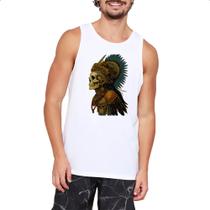 Camiseta Regata Totem Caveira Indigena Camiseta Regata Totem Caveira Indigena