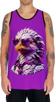 Camiseta Regata Tshirt Animais com Óculos Águia Moderna HD 1 Camiseta Regata Tshirt Animais com Óculos Águia Moderna HD 1
