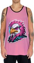 Camiseta Regata Tshirt Animais Cyberpunk Águia Falcão HD 1