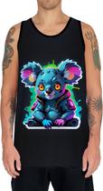 Camiseta Regata Tshirt Animais Cyberpunk Coalas Fofos HD Camiseta Regata Tshirt Animais Cyberpunk Coalas Fofos HD