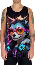 Camiseta Regata Tshirt Animais Cyberpunk Lobos Matilha HD 4 Camiseta Regata Tshirt Animais Cyberpunk Lobos Matilha HD 4