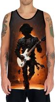 Camiseta Regata Tshirt Animais Guitarrista Guitarra Música 2