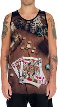Camiseta Regata Tshirt Baralho Poker Roleta Sorte Dados 4