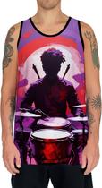 Camiseta Regata Tshirt Bateristas Bateria Música Rock HD 6 Camiseta Regata Tshirt Bateristas Bateria Música Rock HD 6