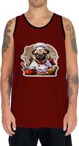 Camiseta Regata Tshirt Chefe Pug Cozinheiro Cozinha 1