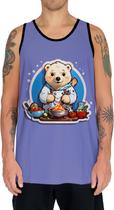 Camiseta Regata Tshirt Chefe Urso Cozinheiro Cozinha HD 1 Camiseta Regata Tshirt Chefe Urso Cozinheiro Cozinha HD 1