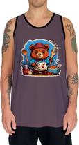 Camiseta Regata Tshirt Chefe Urso Cozinheiro Cozinha HD 2