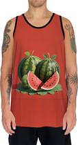 Camiseta Regata Tshirt Coleção de Frutas Melancias Melão 1