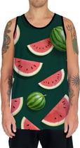 Camiseta Regata Tshirt Coleção de Frutas Melancias Melão 3