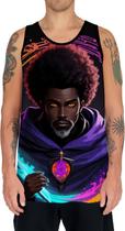 Camiseta Regata Tshirt Halloween Bruxo Afro Mago Negro 6 Camiseta Regata Tshirt Halloween Bruxo Afro Mago Negro 6