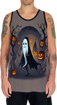 Camiseta Regata Tshirt Halloween Fantasma Assombrações 12 Camiseta Regata Tshirt Halloween Fantasma Assombrações 12