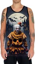 Camiseta Regata Tshirt Halloween Palhaço Assustador Terror 0