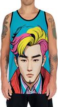 Camiseta Regata Tshirt K-pop Moda Coreana Pop Art Ásia 15