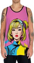 Camiseta Regata Tshirt K-pop Moda Coreana Pop Art Ásia 17