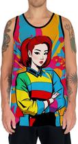 Camiseta Regata Tshirt K-pop Moda Coreana Pop Art Ásia 18