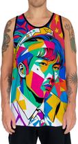 Camiseta Regata Tshirt K-pop Moda Coreana Pop Art Ásia 4