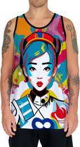 Camiseta Regata Tshirt K-pop Moda Coreana Pop Art Ásia 7