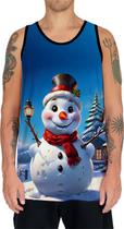 Camiseta Regata Tshirt Natal Festas Boneco de Neve Noel 2 Camiseta Regata Tshirt Natal Festas Boneco de Neve Noel 2